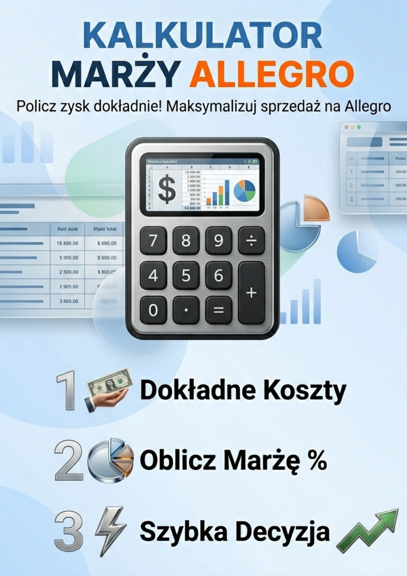 Kalkulator Marży Allegro — podgląd